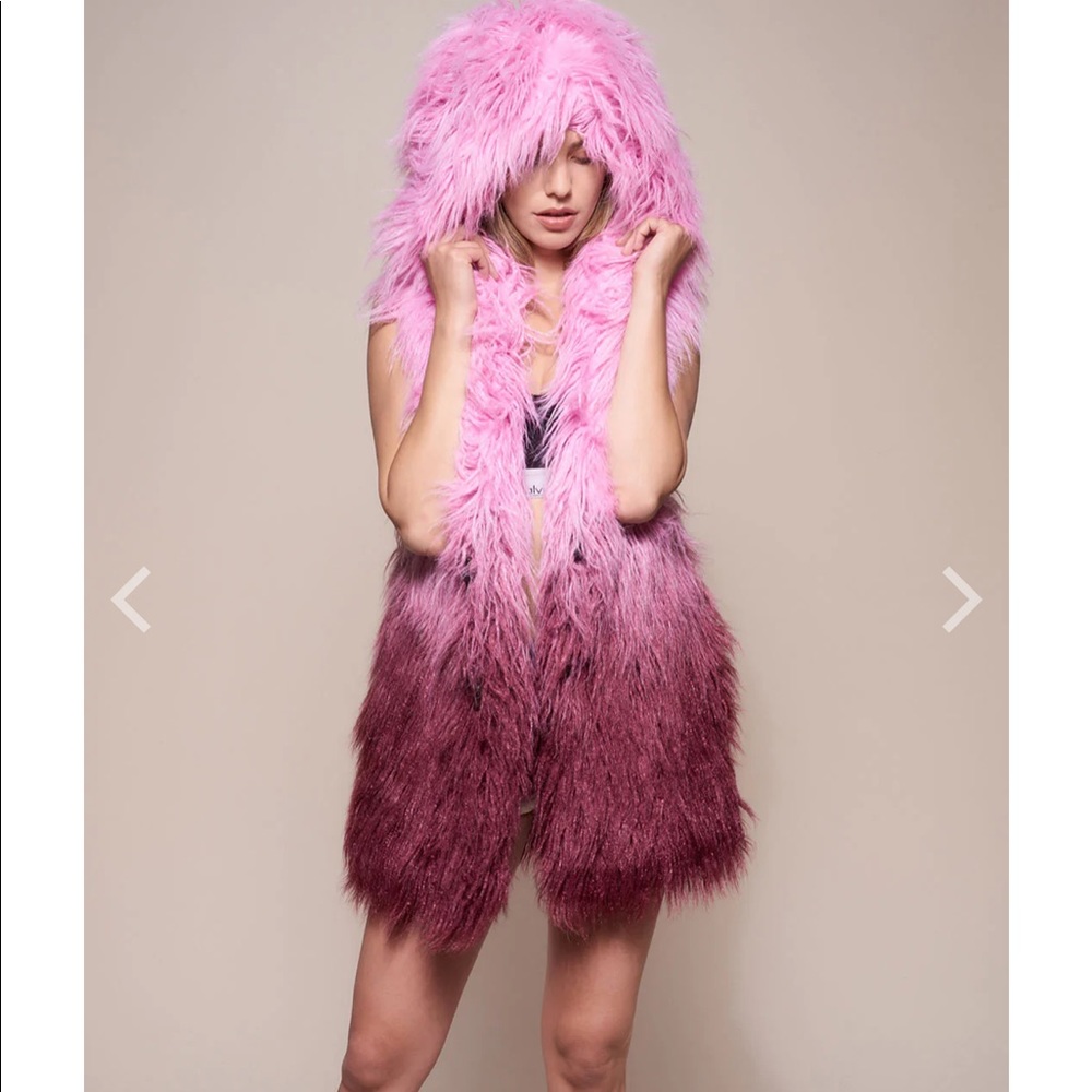 Spirithoods Pink Alpaca Vest
